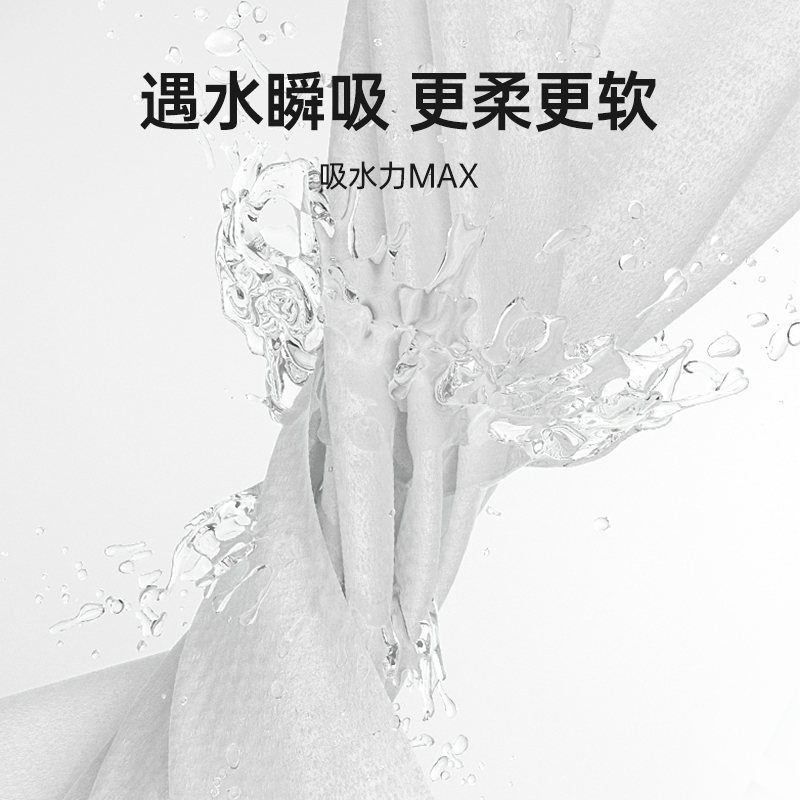 洁丽雅一次性洗脸巾加厚珍珠纹卷装洁面巾男女婴儿家用擦脸毛巾 - 图1