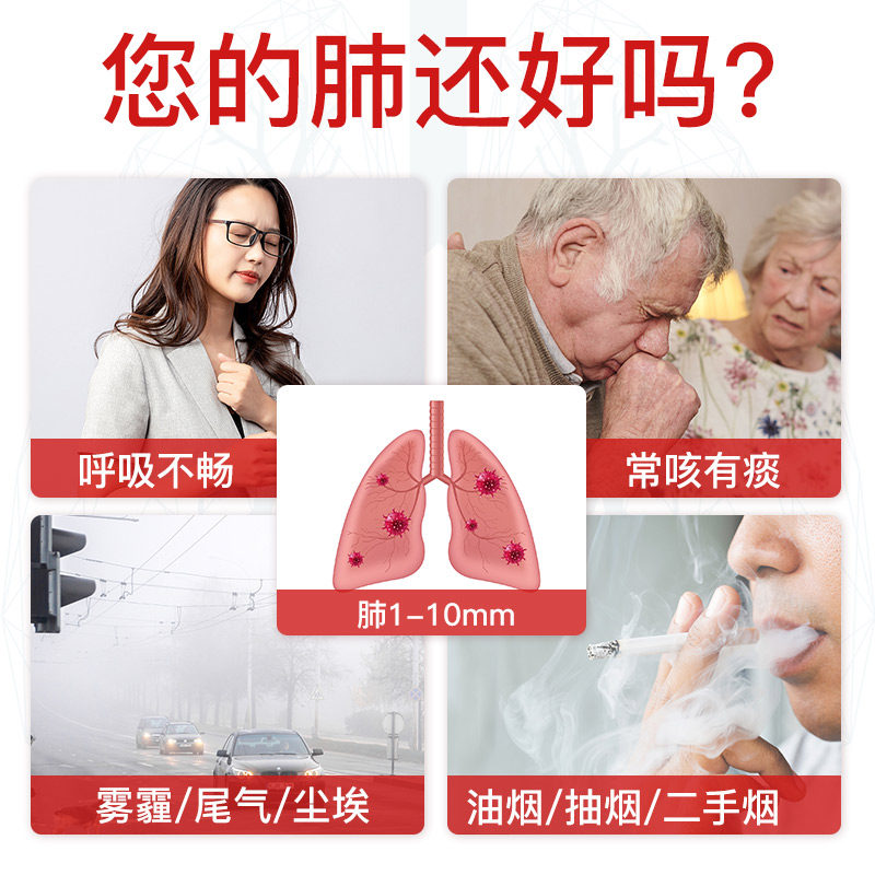healthhome德国肺部保健品4胶囊 HEALTHHOME海外其它植物提取物