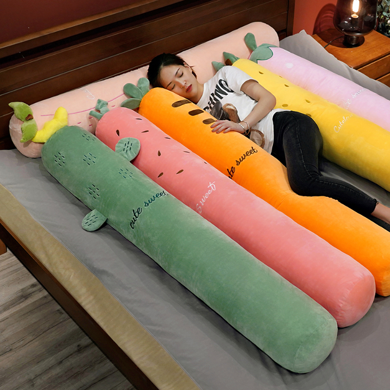 胡蘿卜長條抱枕毛絨玩具布娃娃女生男款睡覺抱的玩偶公仔床上大號