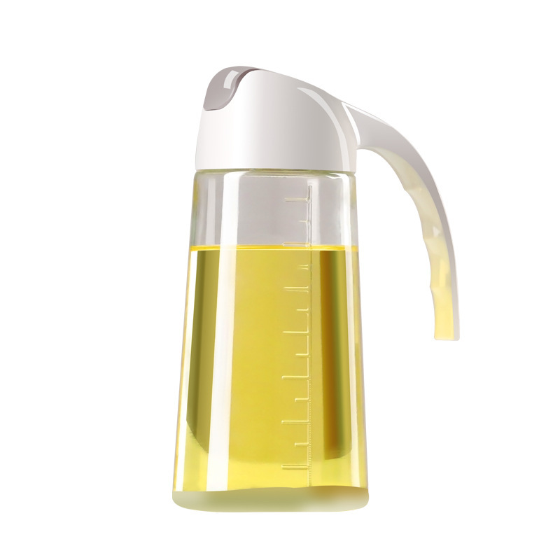 油壶自动开合家用玻璃油瓶厨房油罐定制logo印字宣传三减三健礼品 - 图3