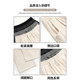 Dark gray cashmere glutinous rice pants for women in spring and autumn