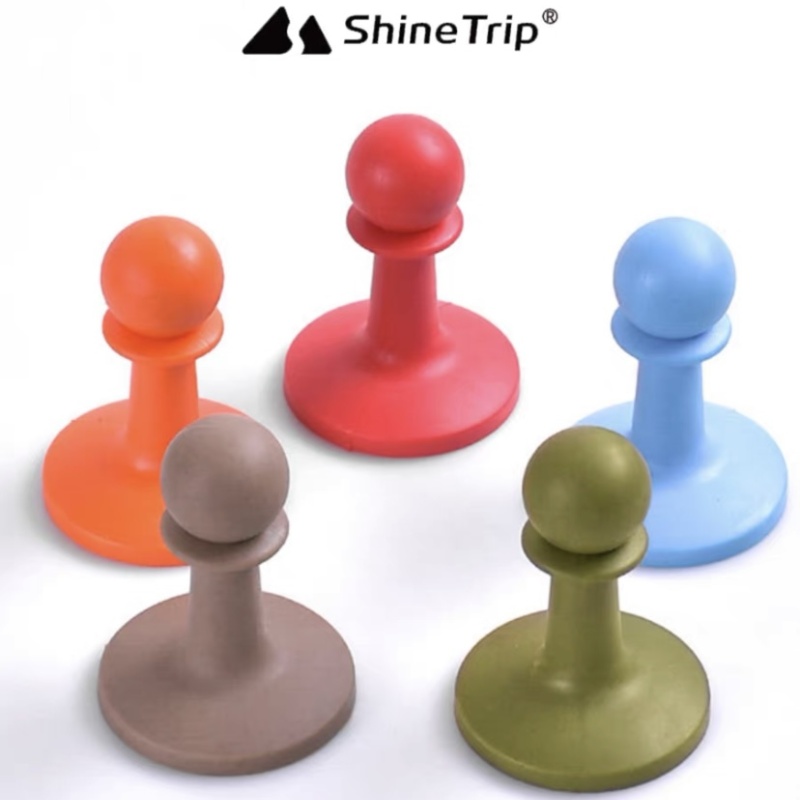 ShineTrip山趣防雷帽避雷帽户外野营帐篷营柱支撑杆卫兵顶针4只装 - 图3