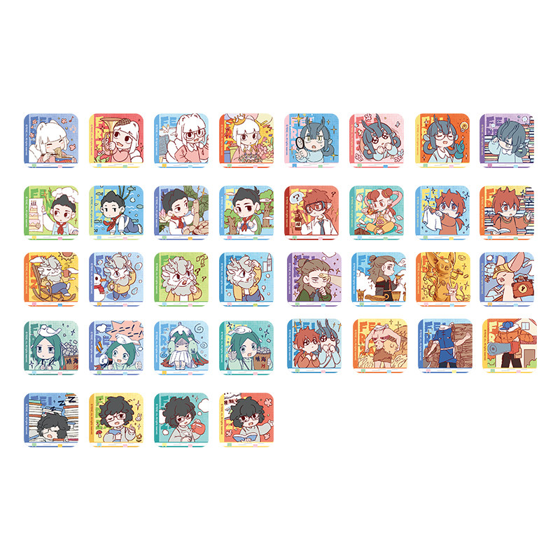 非人哉旗舰店科学探险队马口铁徽章盲盒单人款动漫周边吧唧胸针,淘宝优惠券,粉丝福利购,淘宝优惠卷