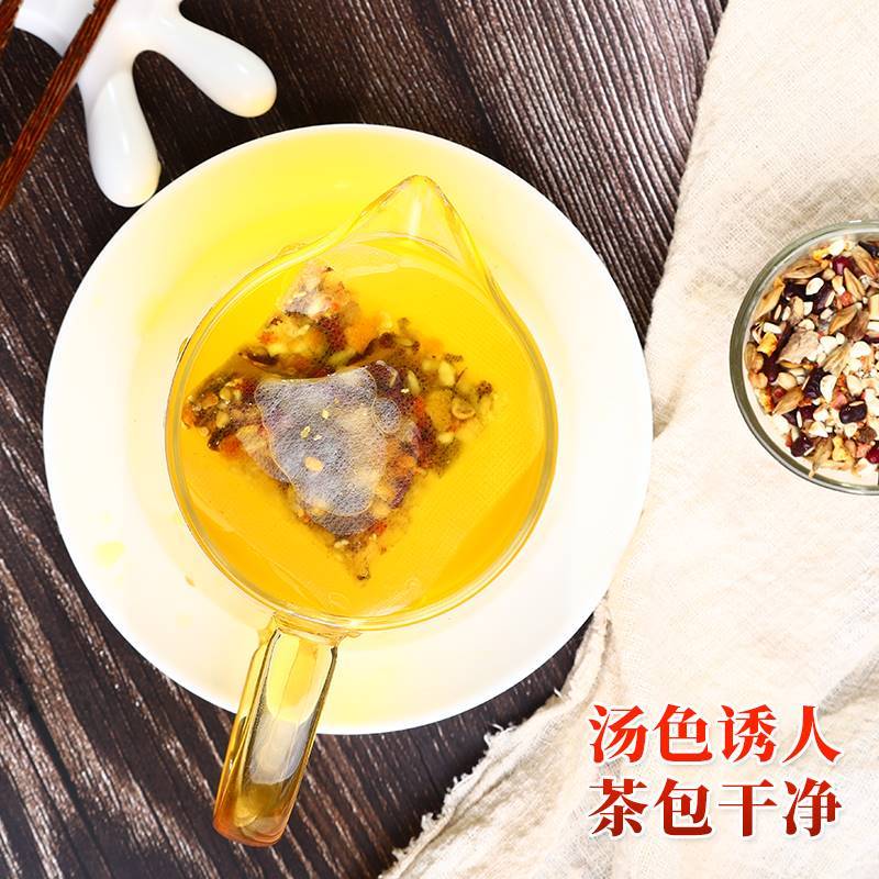 南京同仁堂红豆赤小豆薏米祛湿茶芡实茯苓养生花茶组合型冲泡茶包 - 图1