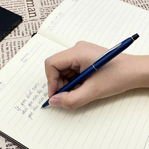 美国CROSS/高仕click按压原子笔官方旗舰店商务高档男士签字宝珠笔女生定制送礼物圆珠金属笔中性笔黑色高级 - 图3