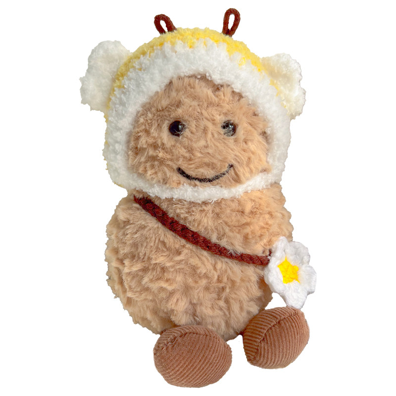 网红花生公仔潮玩娃衣15cm毛线编织diy材料包手工钩织自制娃衣,淘宝优惠券,粉丝福利购,淘宝优惠卷