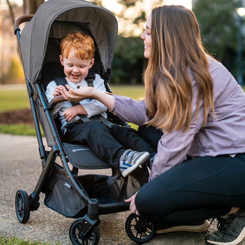 美国UppAbaby MINU V2婴儿车高景观推车避震轻便可躺可登机zf - 图0