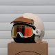 Evokedon retro hardcover helmet motorcycle electric