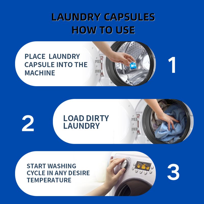 APG Eco 3in1 Laundry Pods 30pcs 2 Scents & Low-Foam Clean - 图2