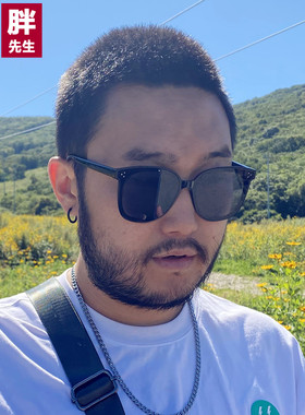 防紫外线大框黑色高清太阳镜