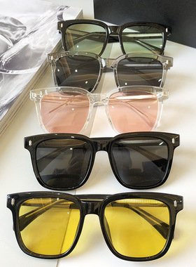 太阳镜大脸方形偏光太阳镜