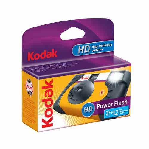 包邮柯达一次性胶卷相机Kodak800手动闪光39张胶卷回邮冲洗