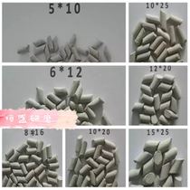 Brown corundum abrasive sloped cylindrical grinding stone cylindrical deburring chamfered cylindrical abrasives