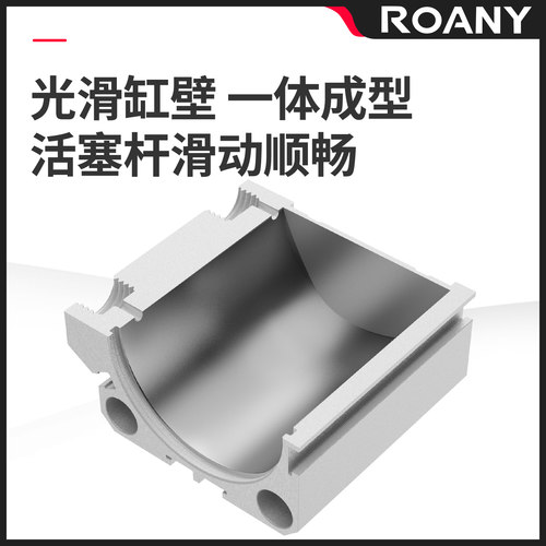 小型气动薄型气缸SDA63X10X15X30X35X40X50X60X70X80X90X100 - 图0