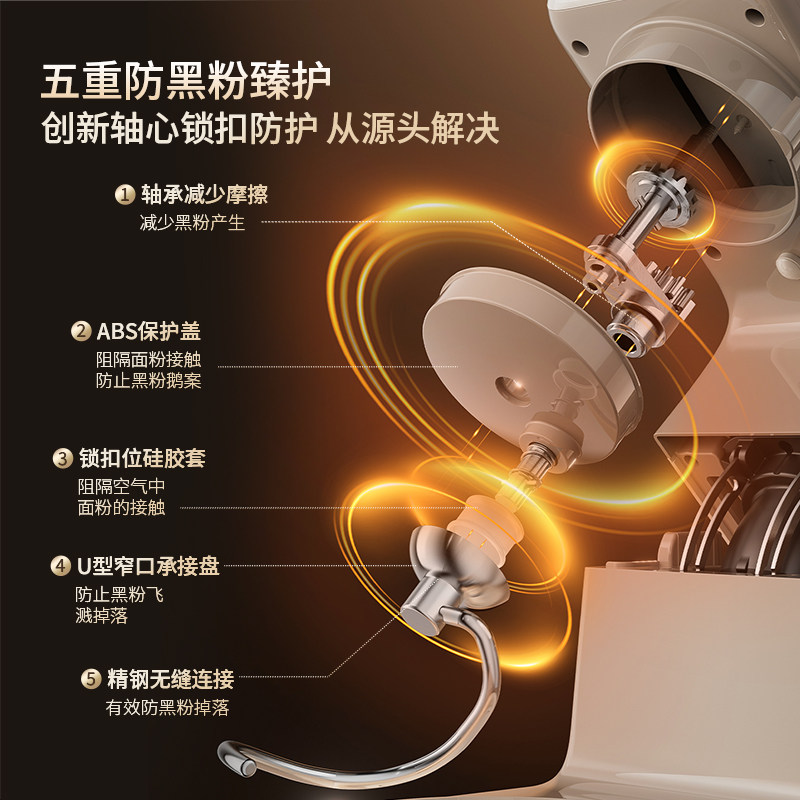华伦厨师机轻音直流家用和面机搅拌打蛋器一体商用多功能揉面机,淘宝优惠券,粉丝福利购,淘宝优惠卷
