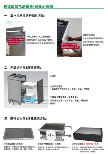 恒佳境空气消毒机原装滤网配件 - 图0