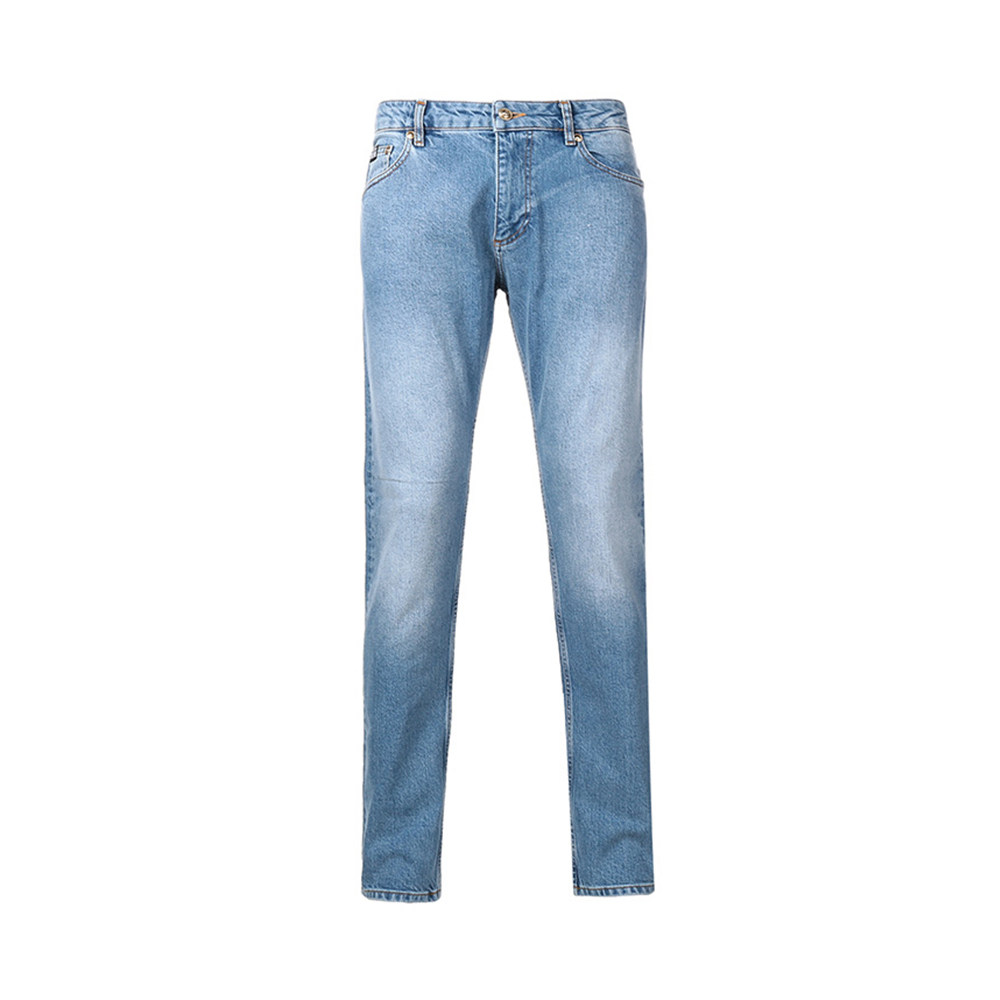 versace范思哲男士时尚浅蓝色 魅力惠海外折扣直营休闲裤