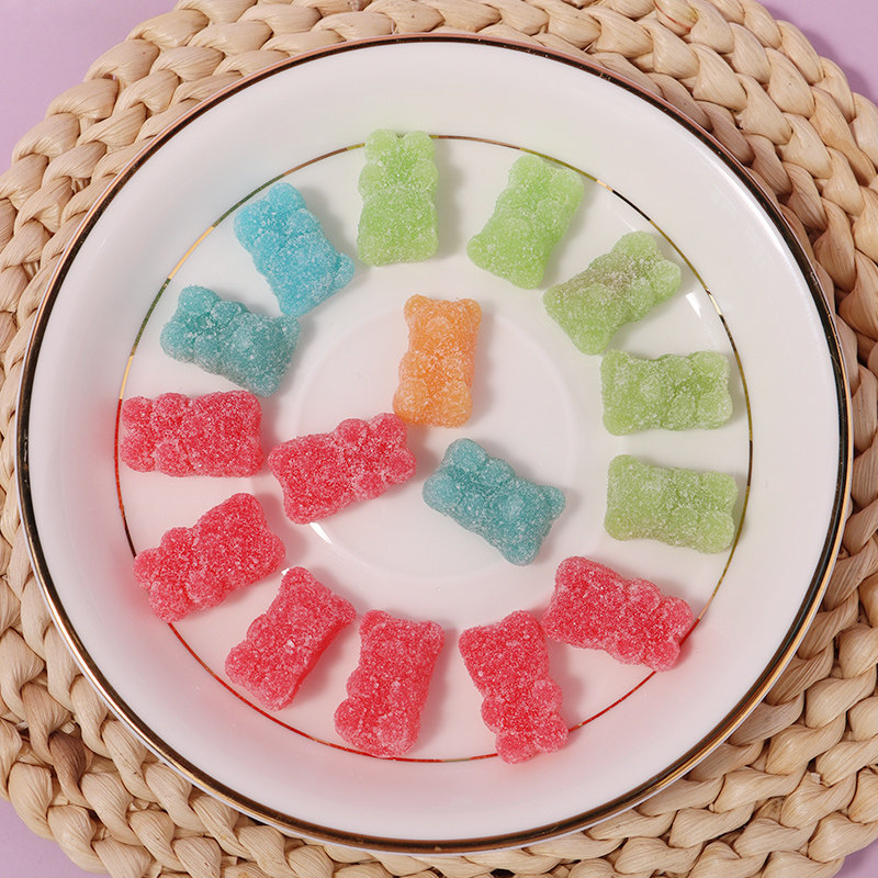 酸砂彩虫软糖毛毛虫小熊酸桃心橡皮糖q弹果味糖零食明星同款60g装,淘宝优惠券,粉丝福利购,淘宝优惠卷