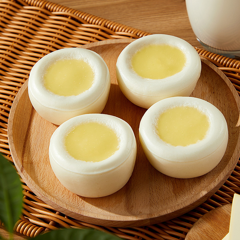 Yasui milk cheese steamed buns children's breakfast semi-finished products