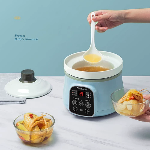Детская детская дополнительная пищеварка небольшая рисоварка суп Хирургия риса Специальная многофункциональная электрическая тушеное плита BB Pot Cordge Artifact