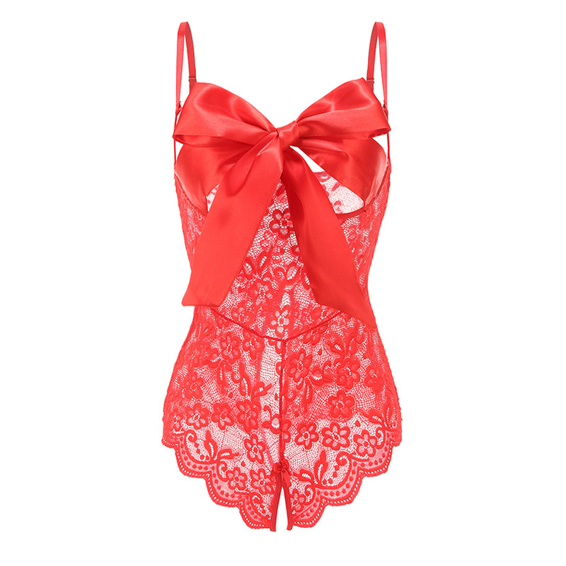 瑷绫说性感女夏小胸蕾丝诱惑连体衣 瑷绫说睡裙