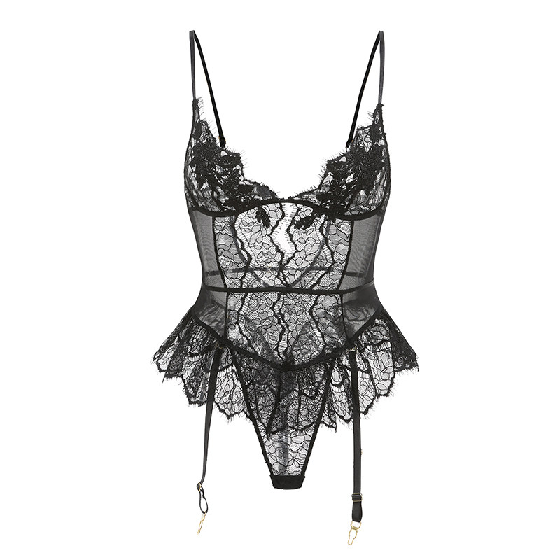 瑷绫说性感夏季情趣诱惑蕾丝睡裙 瑷绫说睡裙