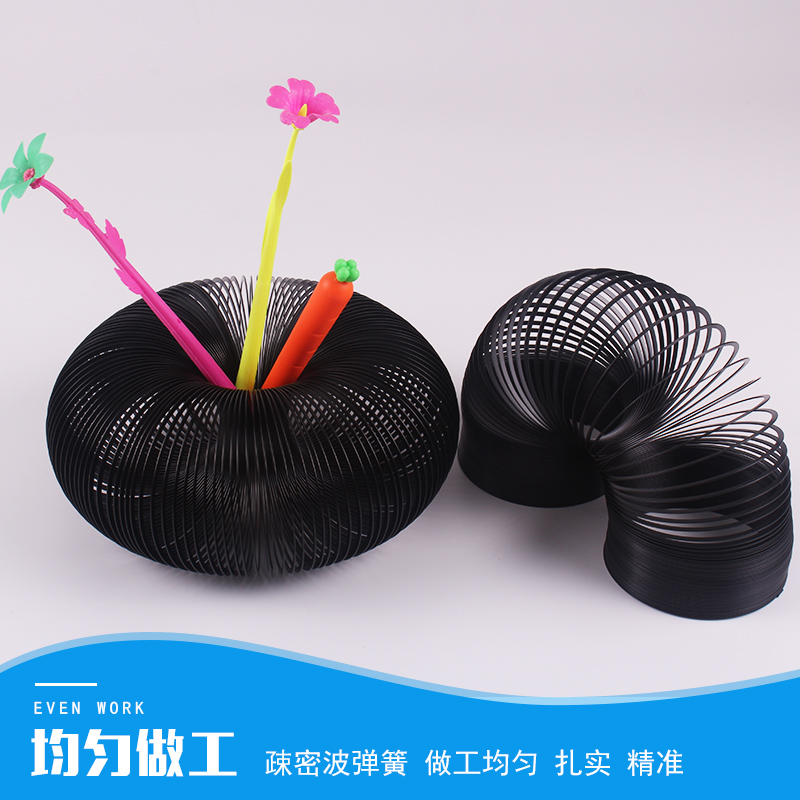 波动弹簧疎密波弹簧金属彩虹圈扁钢丝弹簧初中高中物理力学简谐运动实验 - 图3