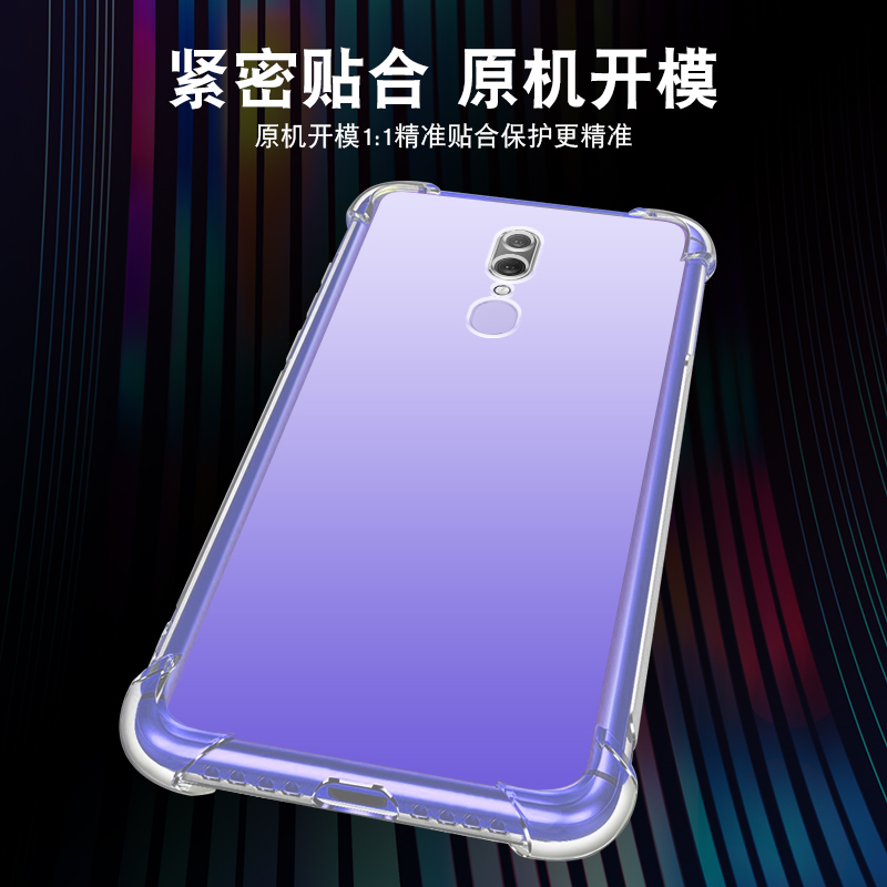 适用OPPO A9X气囊防摔手机壳硅胶保护套全包超薄软套透明加厚防滑镜头保护外壳新款个性简约创意 - 图0