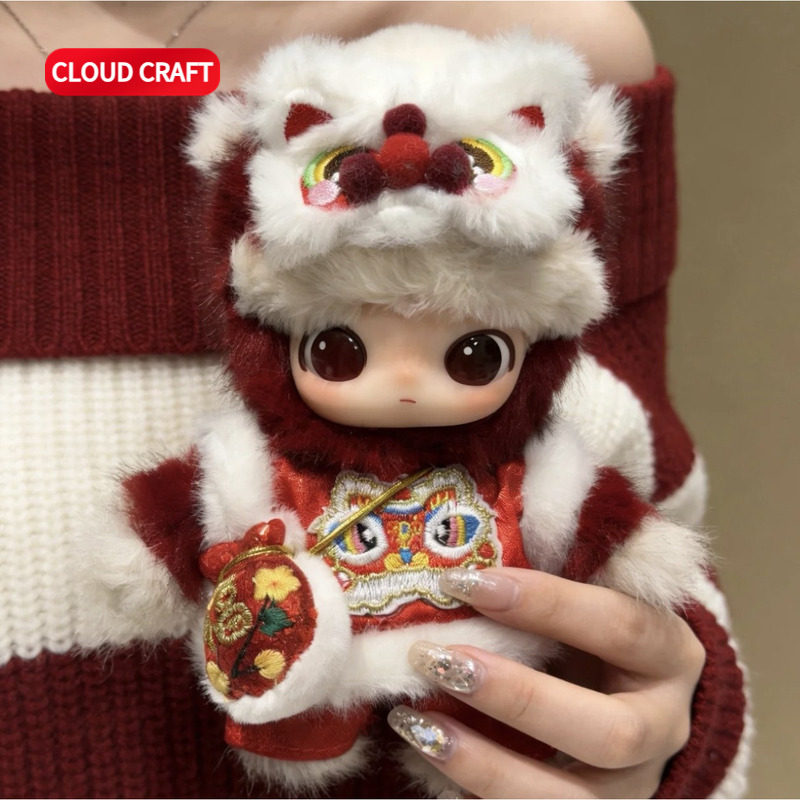 适用Dimoo/LABUBU/哭娃娃衣冬季醒狮套装马力全开搪胶玩偶着替服,淘宝优惠券,粉丝福利购,淘宝优惠卷