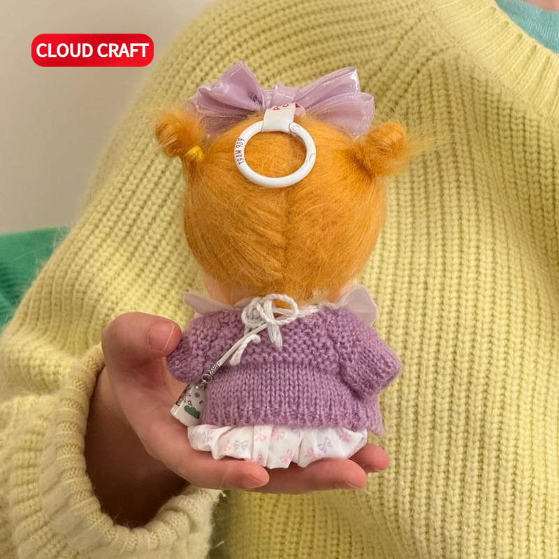 适用CRYBABY哭娃娃衣紫色系毛衣开衫裙裙套装Vacation度假系列,淘宝优惠券,粉丝福利购,淘宝优惠卷