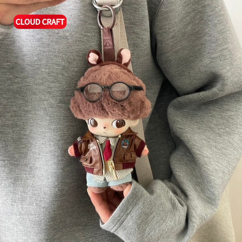 适用HIRONO小野/DIMOO娃衣学院风破洞牛仔裤套装搪胶毛绒玩偶衣服,淘宝优惠券,粉丝福利购,淘宝优惠卷