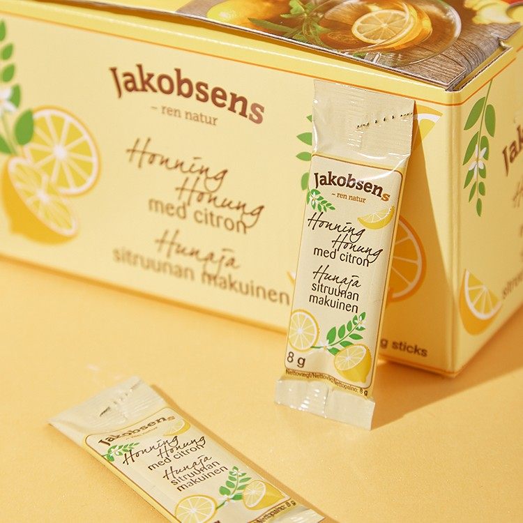 jakobsens丹麦进口纯正天然条柠檬 Jakobsens海外蜂蜜