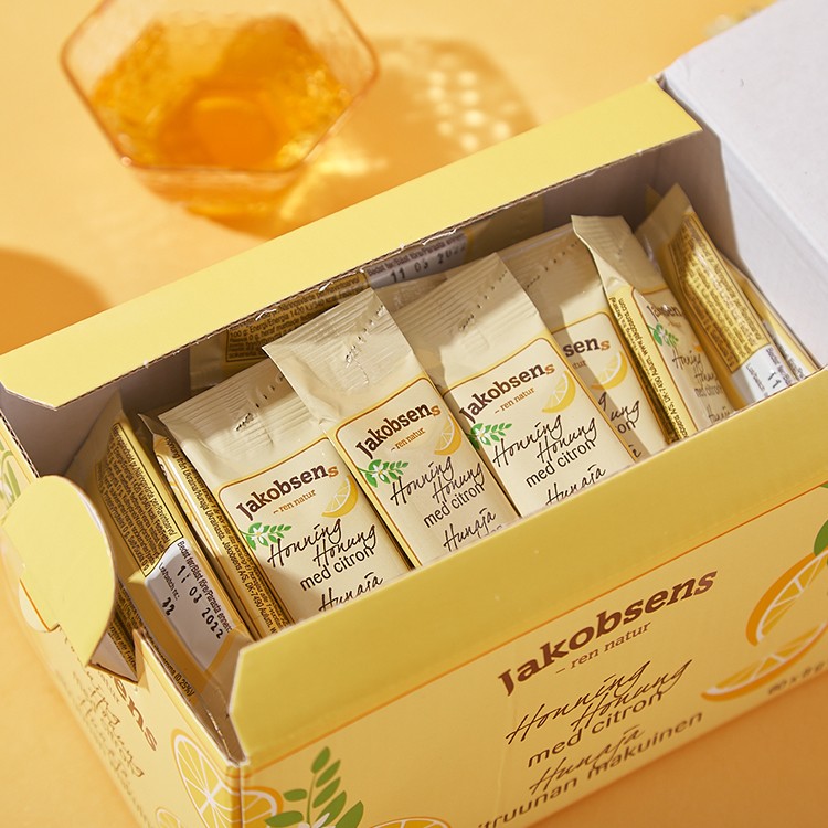 jakobsens丹麦进口纯正天然条柠檬 Jakobsens海外蜂蜜
