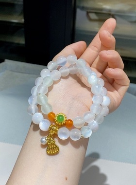 002精品海云母手串【无礼盒】