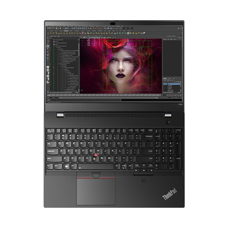 联想ThinkPad P15v商务办公i7独显IBM手提笔记本电脑15.6寸Lenovo移动工作站3D建模制图设计官方正品-图2