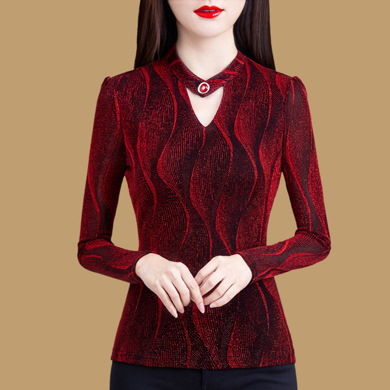 秋季2020新款秋冬女装洋气小衫t恤 讯颖T恤