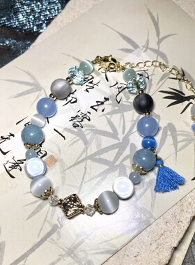 原创自制.流苏可去除.衍生手链王者荣耀大司命游戏周边手作设