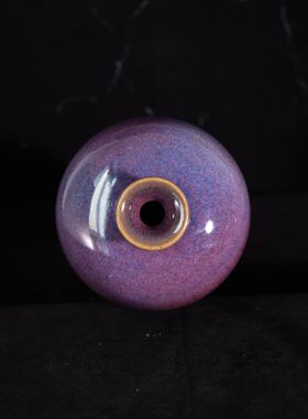 钧彩时光馆藏钧瓷大师——刘富安（已故）瓷器艺术【梅瓶】