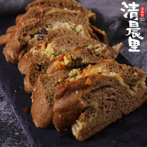 清晨里 红茶奶酥软欧面包早餐代餐夹心粗粮面包手作下午茶糕点心 - 图0