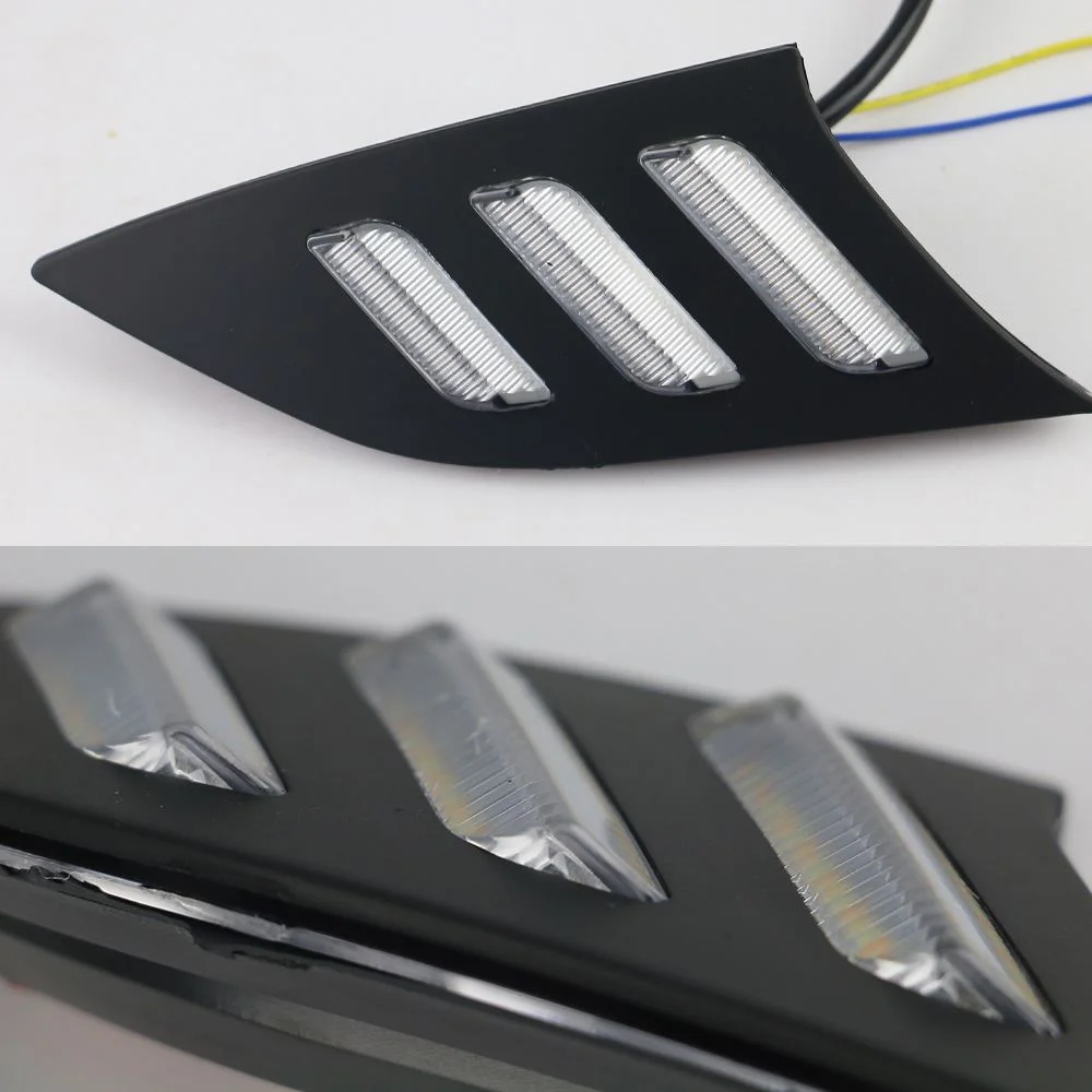 适用于起亚13-15款K3日行灯前雾灯LED日间行车灯流水转向灯 - 图2