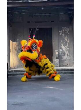 表演舞狮大圣醒狮狮头纯羊毛狮头头毡孙悟空头毡美猴王悟空狮直销