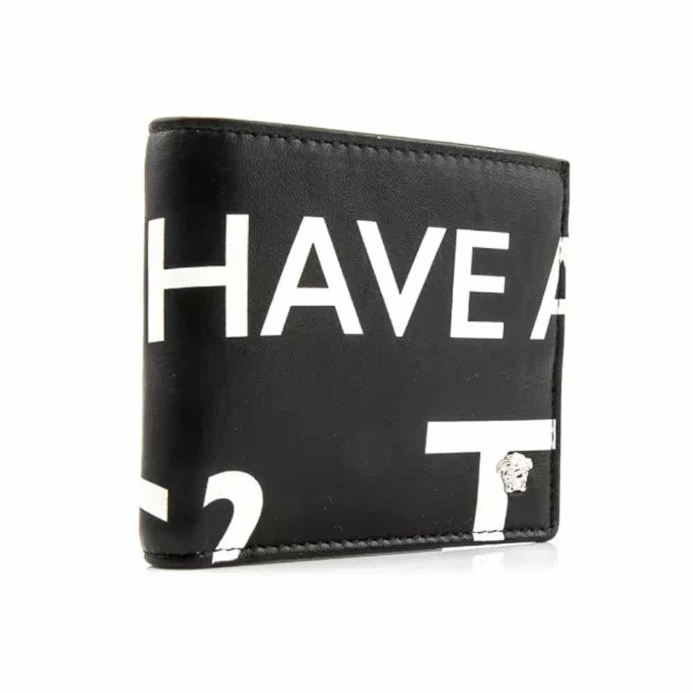 versace范思哲男士短款零钱包 奢批海外钱包