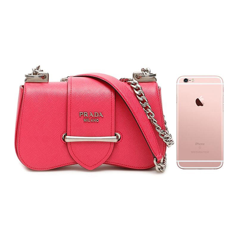 prada /普拉达女士牛皮小号单肩包 奢批海外女士包袋