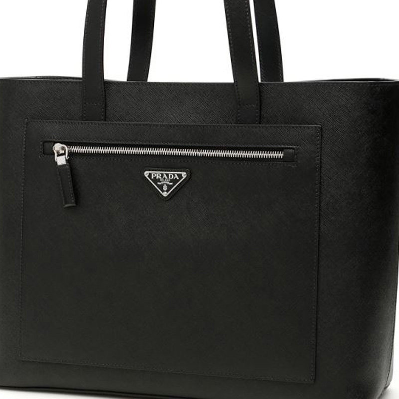 prada /普拉达黑色公文包男包 奢批海外男士包袋