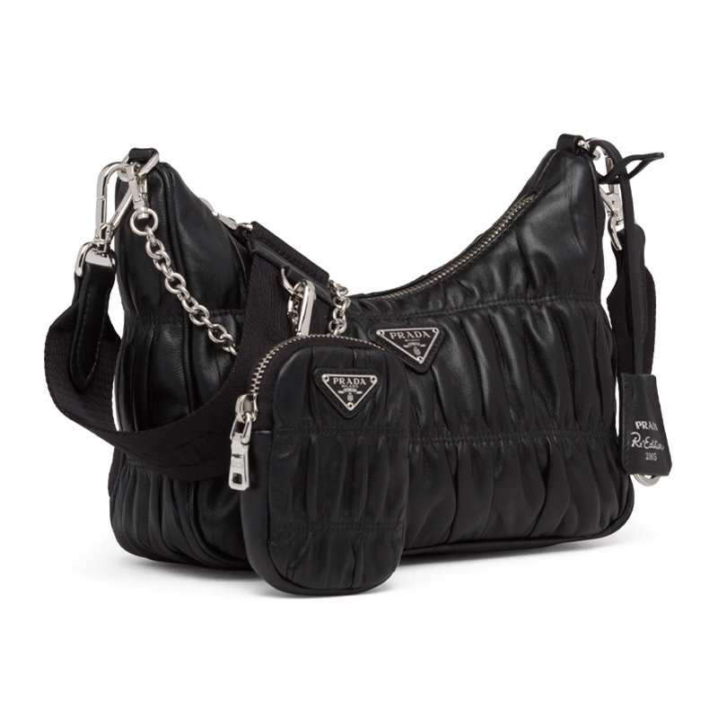 prada /普拉达女士经典三角徽标包 奢批海外女士包袋