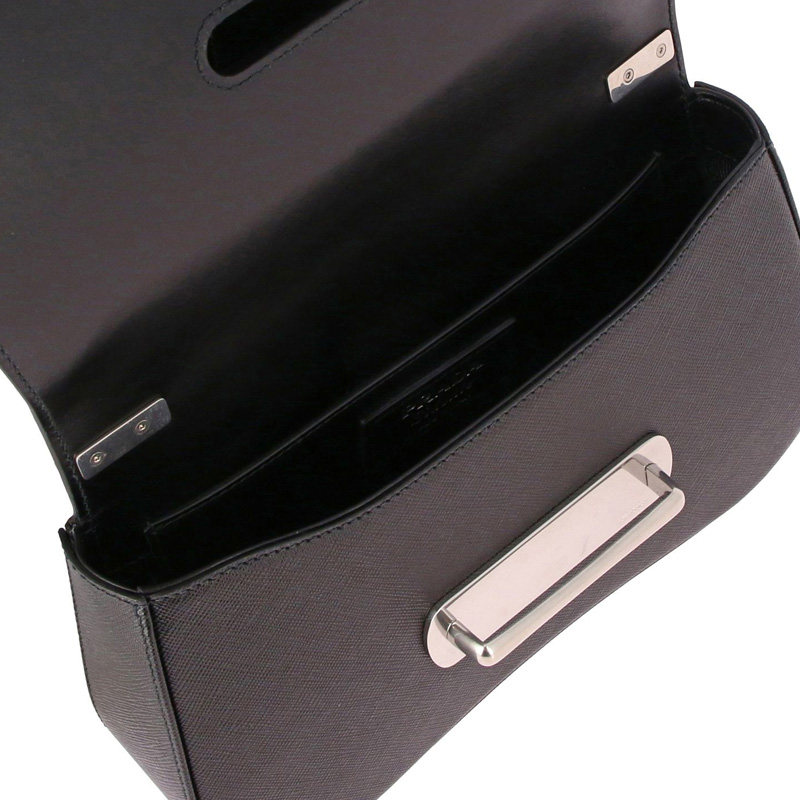 prada /普拉达女士黑色经典斜挎包 奢批海外女士包袋