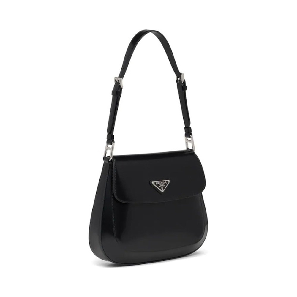 prada cleo系列女士亮面皮单肩包 奢批海外女士包袋