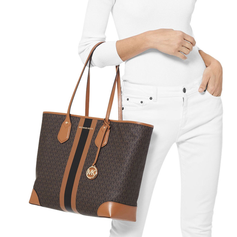 michael kors / mk eva系列购物包 奢批海外女士包袋