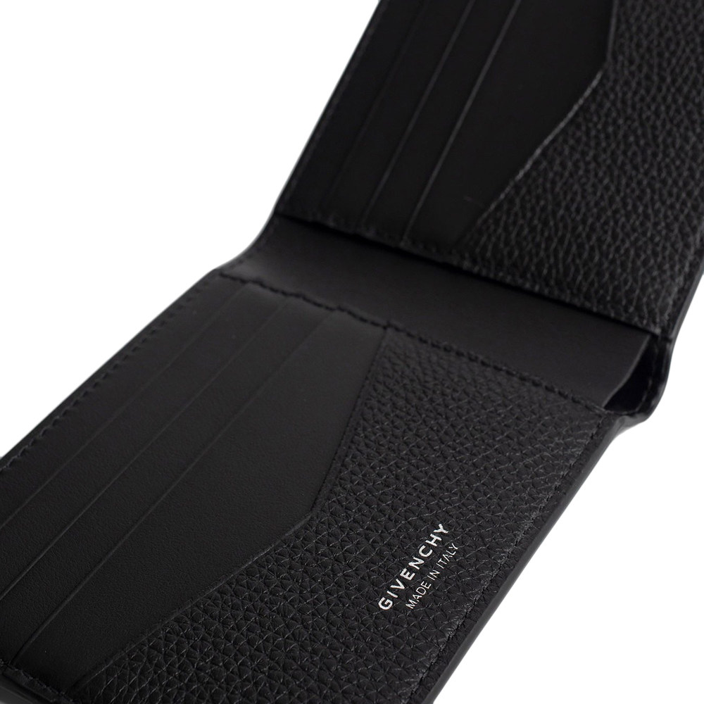 givenchy男士黑色粒面小牛皮钱包 奢批海外钱包