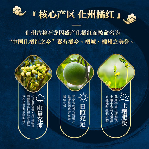 橘珍堂化州橘红 正宗三十年陈化橘红官方旗舰店大品牌正毛果切片 - 图3